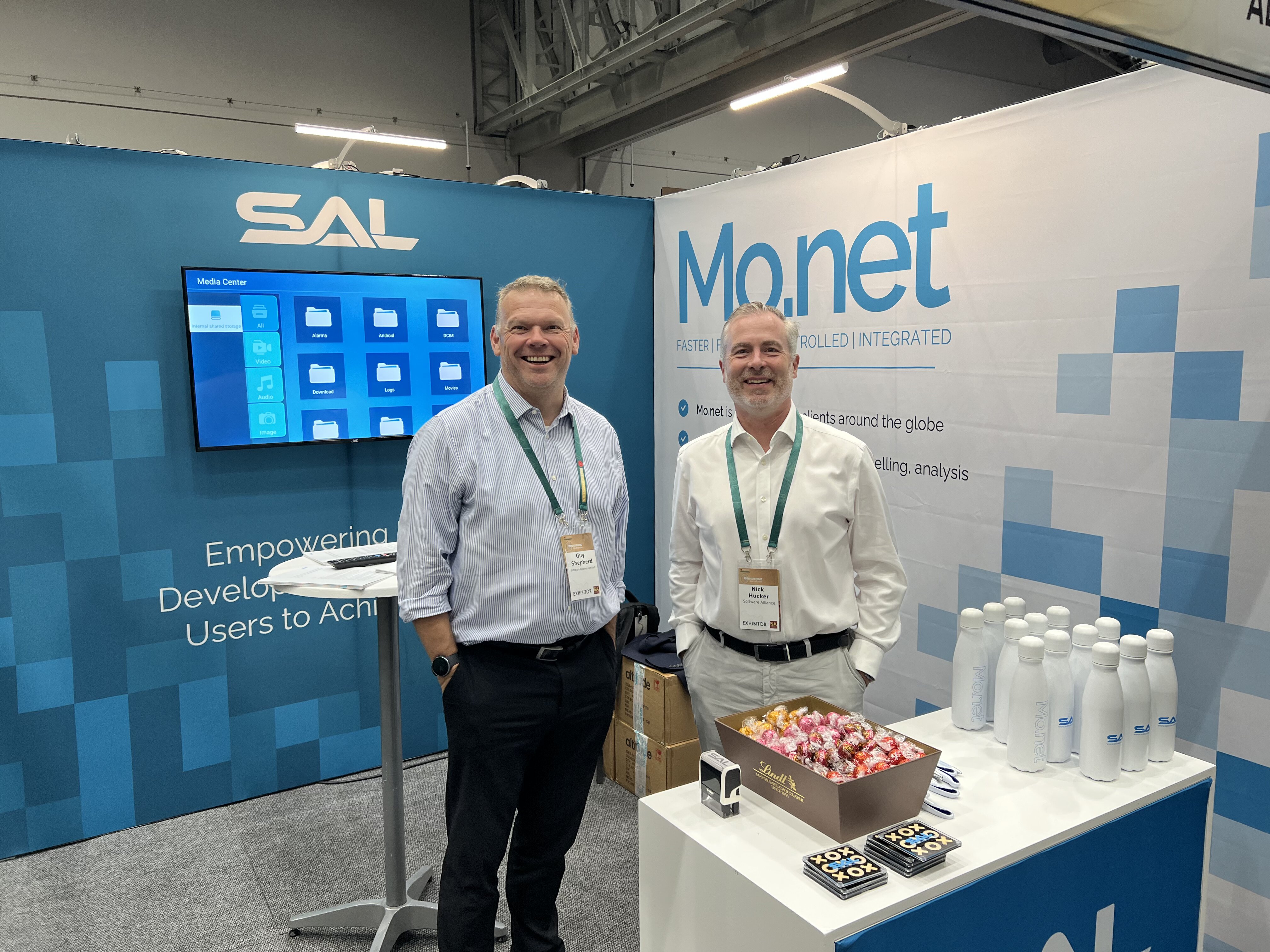 Guy and Nick on the stand at ASSA 2026